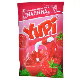Растворимый напиток YUPI со вкусом малины картинка 373548 - МосИгра